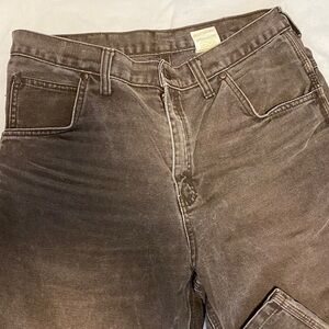 Men’s PIPELINER work pants. 34x30. Brown. Good used condition